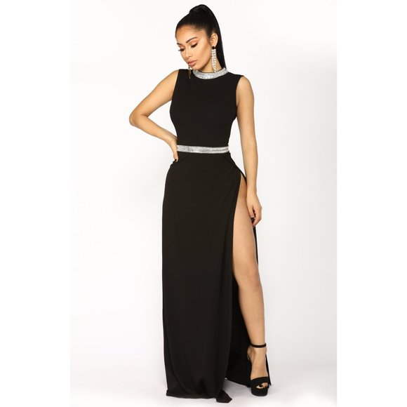Harper Maxi Dress - Black - Picture 2 of 7